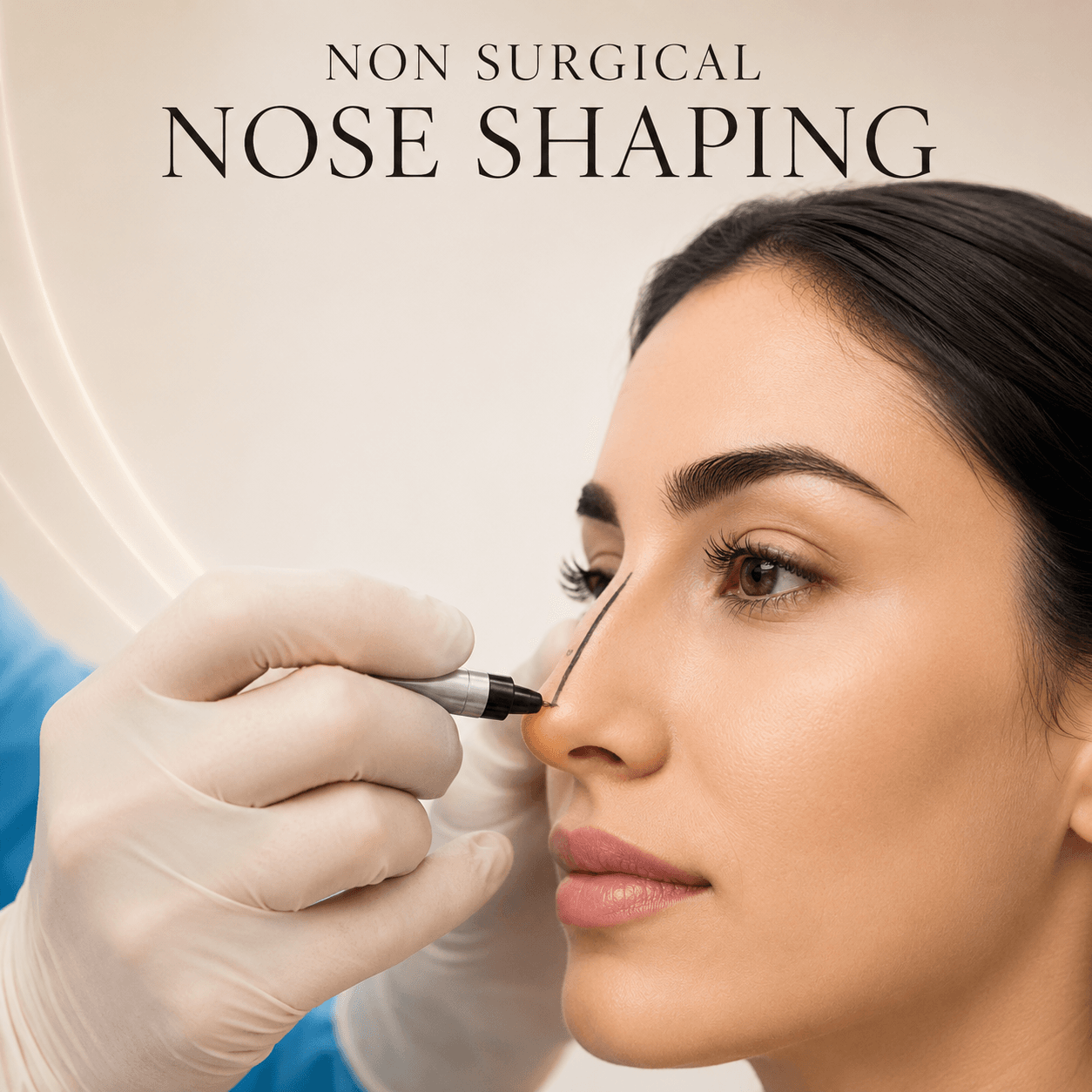Non-Surgical Nose Shaping